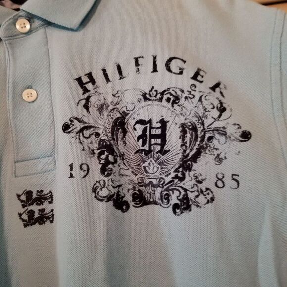 Tommy Hilfiger Graphic Logo Polo L - Picture 2 of 7